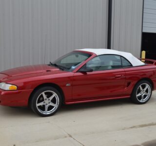 1995 Ford Mustang GT Convertible (Snow White) – Chasing Mustangs